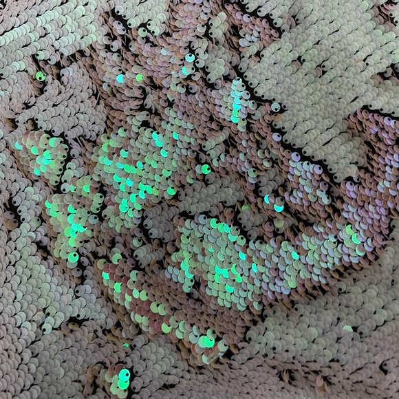 Zara Reversible Sequins Mini Skirt - Picture 4 of 9